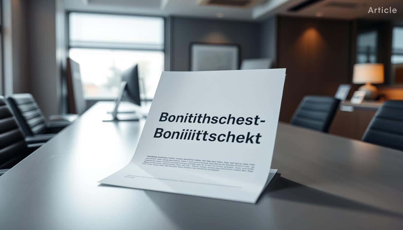 Bonitätscheck