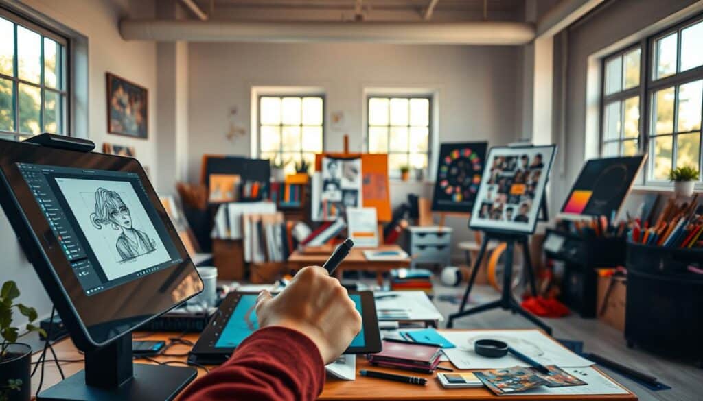 Kreativer Workflow