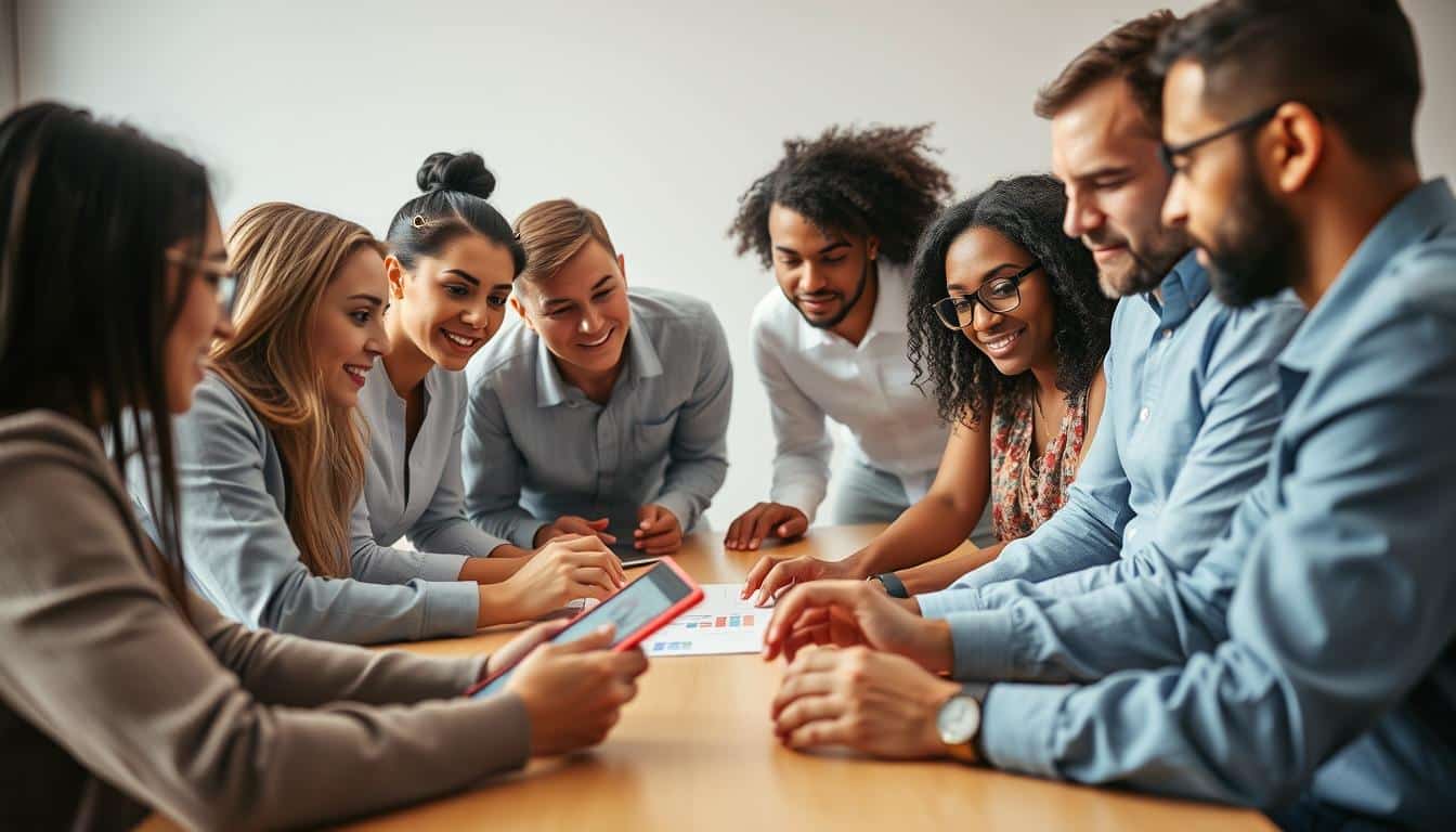 Fokusgruppenverbesserung durch Technologie