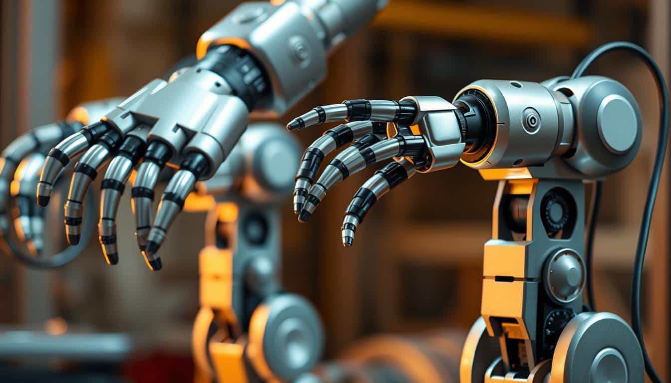 präzise Roboterarme