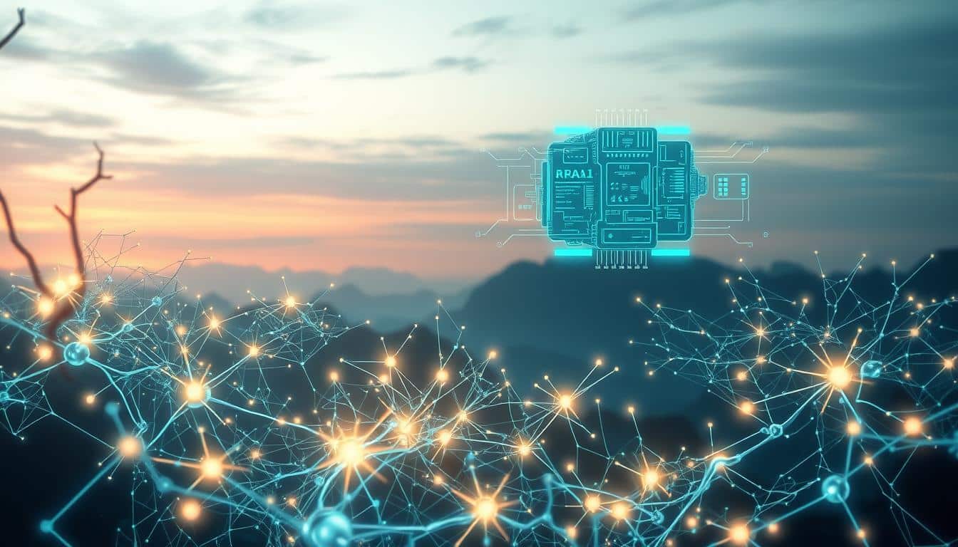Neuronensteuerung durch KI Grafik