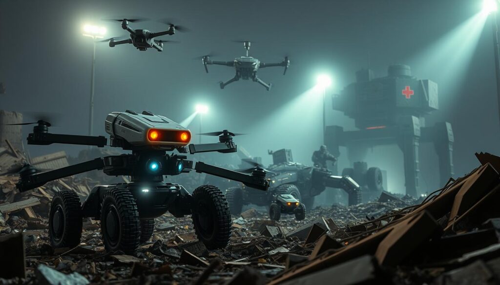 Rettungsroboter Vorteile
